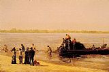 Thomas Eakins Shad Fishing at Gloucester on the Delaware River painting
